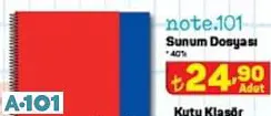 NOTE.101 SUNUM DOSYASI
